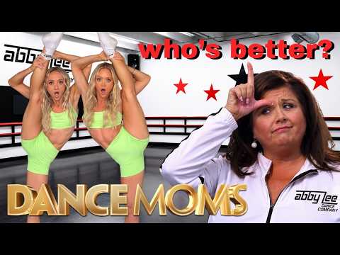 Abby Lee Decides Which TWIN is the Better Acrobat!!! 😏😳 thumbnail