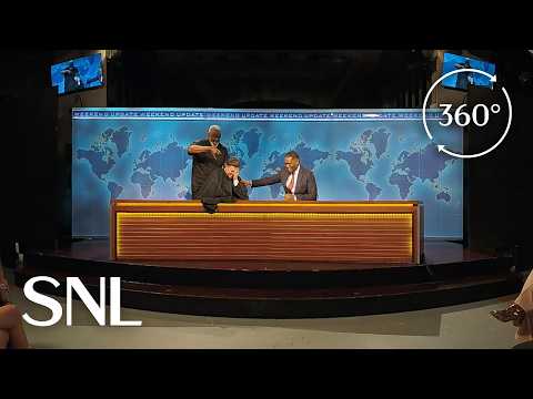 Weekend Update 360°: Colin Jost and Michael Che Swap Jokes for Season 51 Finale - SNL thumbnail