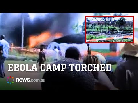 Fire destroys Ebola treatment tents in DR Congo thumbnail