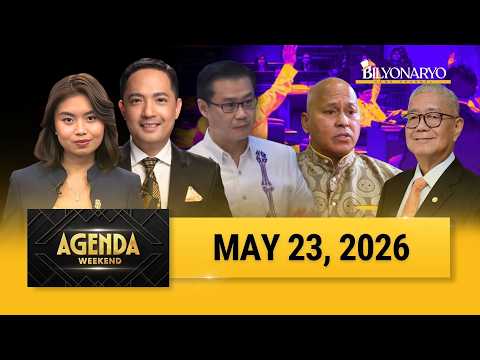 Agenda Weekend |  May 23, 2026 thumbnail