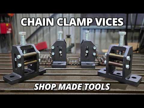 Making Chain Clamp Vices for the Zayer Milling Machine | Shop Made Tools thumbnail