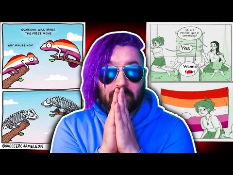🌈LESBIAN MEMES are too real😭💜 | r/ActualLesbians thumbnail