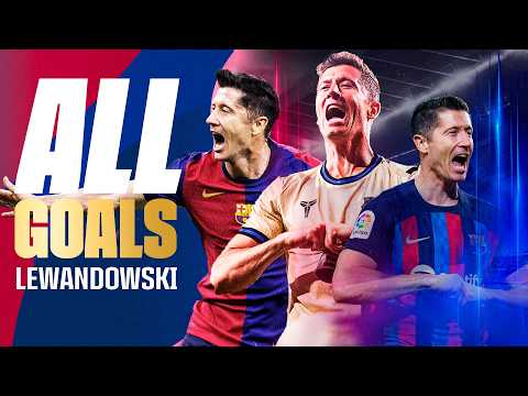 🔥 EVERY LEWANDOWSKI GOAL with FC BARCELONA 🔵🔴 thumbnail