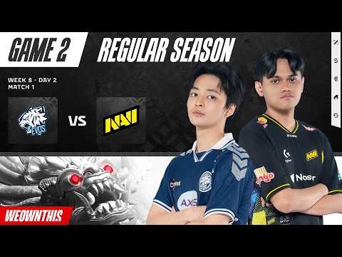 EVOS vs NAVI | Regular Season Week 8 Day 2 | Game 2 | #MPLIDS17 thumbnail