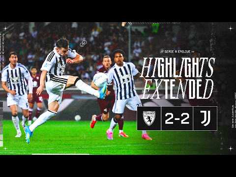 EXTENDED HIGHLIGHTS | Torino 2-2 Juventus | Serie A thumbnail