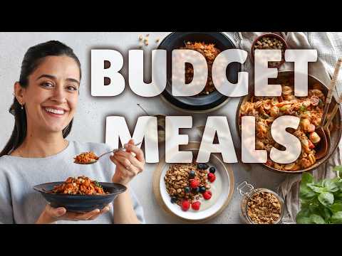 BUDGET meals (save on groceries!) 🤑 thumbnail