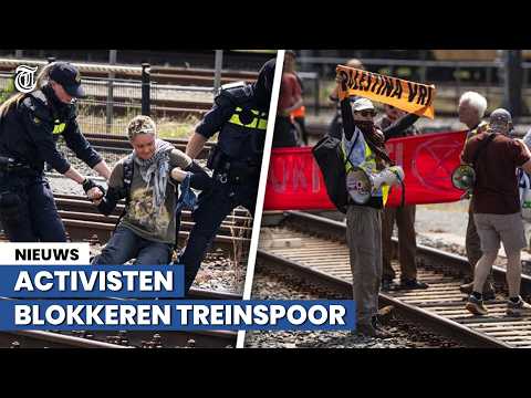Treinreiziger na actie XR op Utrecht CS: 'Kansloos dit' thumbnail