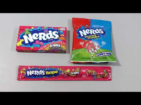 Nerds Rope, Nerds Fruits, Nerds Gummy Clusters thumbnail