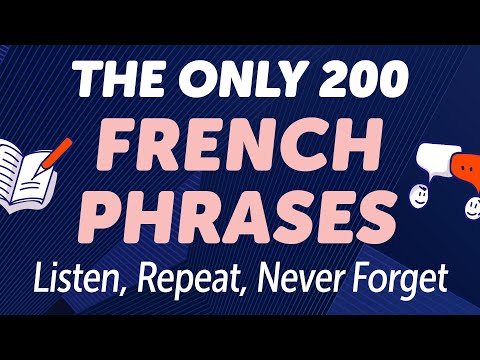 The Only 200 French Phrases You Need to Listen, Repeat, and Never Forget thumbnail