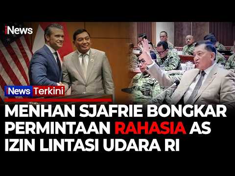 Menhan Sjafrie Akui AS Pernah Minta Izin Melintasi Wilayah Udara RI: Saya Tetap Lapor ke Presiden thumbnail