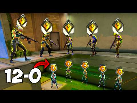 5 RADIANTS vs 5 GOLDS, mais les GOLDS commencent en 12-0... thumbnail