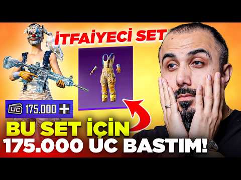 İTFAİYECİ SETİ İÇİN 175.000 UC BASTIM!! 😱 | PUBG Mobile thumbnail