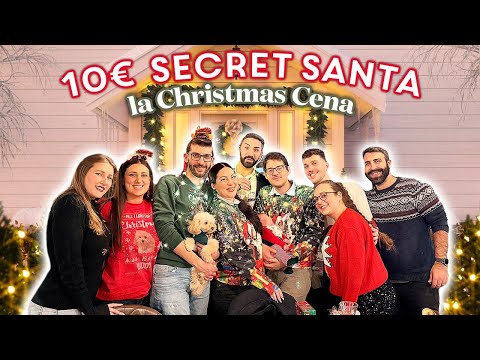 SCAMBIO REGALI DI NATALE! ? SECRET SANTA & LA CHRISTMAS CENA 2025 ? tema: Natale Pacchiano ✨ thumbnail