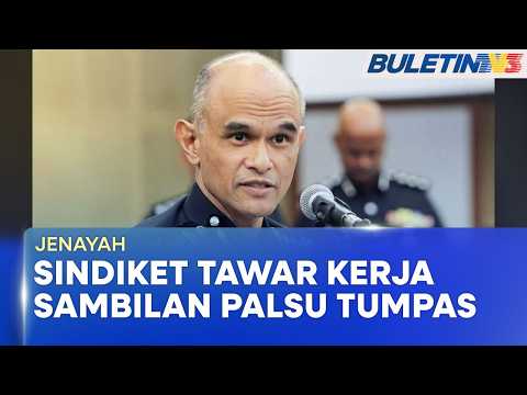 JENAYAH | Sindiket Tawar Kerja Sambilan Palsu Tumpas (BU) thumbnail