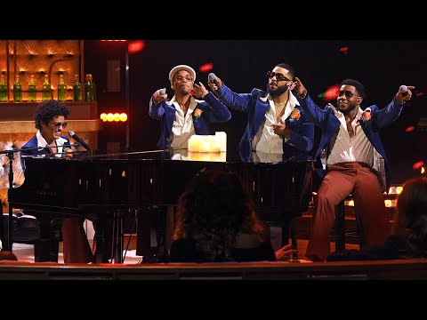 Bruno Mars, Anderson .Paak, Silk Sonic- Leave The Door Open (Live from the iHeartRadio Music Awards) thumbnail