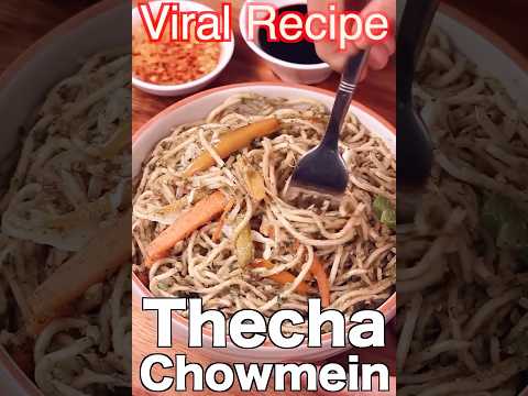 Thecha Chowmein 🔥 Desi Spicy Noodles | Street Style Fusion Recipe thumbnail