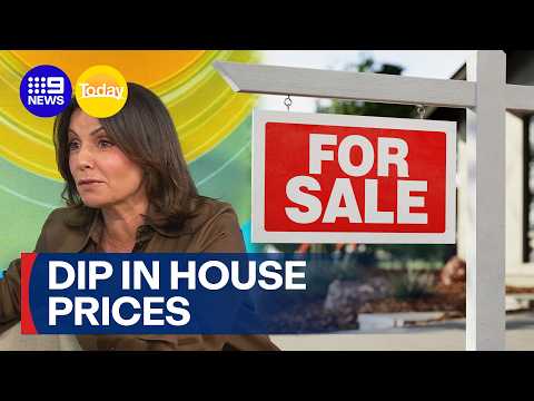 Will a dip in home prices be enough to help first-home buyers? | 9 News Australia thumbnail