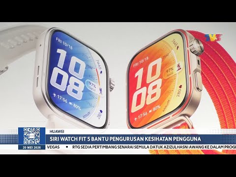 HUAWEI | Siri Watch Fit 5 Bantu Pengurusan Kesihatan Pengguna (BU) thumbnail