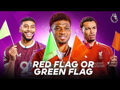 Ketchup On Pasta?! 😭 | Premier League Red Flag or Green Flag thumbnail