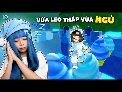 Simmy Vừa Chơi Vừa Ngủ Khi LEO THÁP SQUISHY Siêu Êm Tai 💙 thumbnail