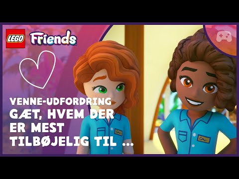 Venne-udfordringer 💜 Hvem er mest tilbøjelig til … | Autumn og Aliya | LEGO Friends: Næste Kapitel thumbnail
