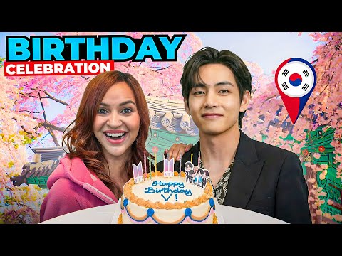 Celebrating V’s Birthday in Korea ? thumbnail