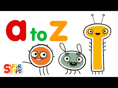 Alphabet For Kids | Learn Letters a to z with Pratfall ABCs | Super Simple ABCs thumbnail