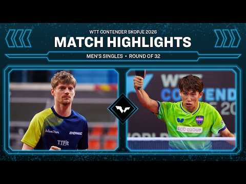 Anders Lind vs Maharu Yoshimura | MS R32 | #WTTSkopje 2026 thumbnail