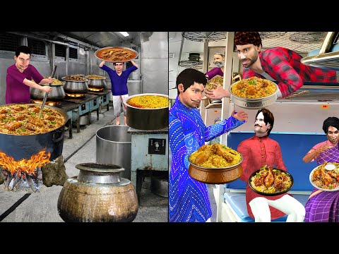 Train Ka Safar Kitchen Inside Train Comedy Hindi Kahaniya thumbnail