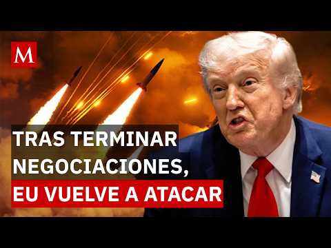¡Fuego en Ormuz! Estados Unidos bombardea base de Irán mientras Trump busca un acuerdo de paz thumbnail