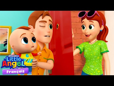 N'ouvre pas la porte aux étrangers! | Comptines avec Bébé Louis | Little Angel Français thumbnail