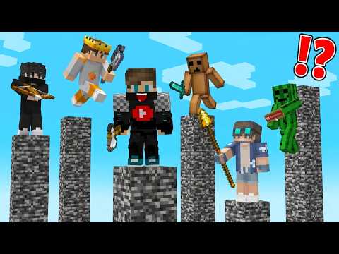 ماين كرافت : 1 ضد 1 ضد 1 ضد 1 ضد 1 ضد 1 ضد 1 في حرب الأعمدة !!؟ 😱🔥 thumbnail