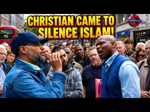 Christian came to silence Islam! Hashim vs Christian | Speakers Corner | Hyde Park thumbnail