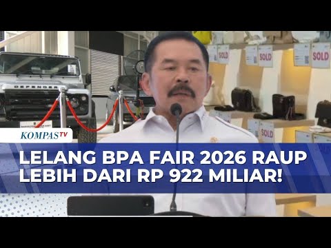 Fantastis! BPA Fair 2026 Raup Hampir Rp1 Triliun dari Lelang Aset Sitaan Negara | SAPA PAGI thumbnail
