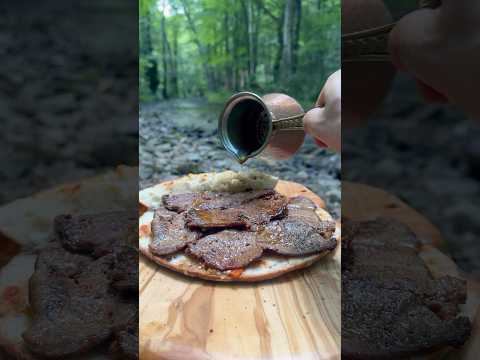 Pide arasında Dana Biftek 🥩 - cooking beef steak between pita bread thumbnail