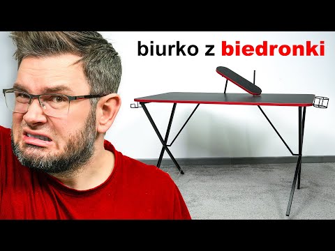 Kupiłem BIURKO GAMINGOWE z BIEDRONKI... thumbnail