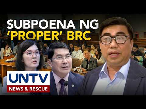 Subpoena ng proper Senate Blue Ribbon Com, hihintayin ni NBI Dir. Matibag bago dumalo sa Senado thumbnail