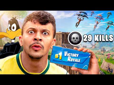 BATI MEU RECORD DE KILLS DE NOVO? SERA????  😱 (cocielo no fortnite) thumbnail