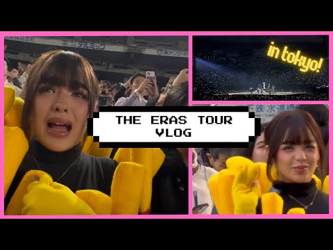 FINALLY! The Eras Tour in Tokyo vlog!!! || Andrea B. thumbnail