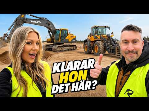 Hon har aldrig kört maskin – Hur svårt är det att lära sig? thumbnail