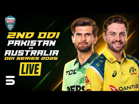 Live | Pakistan vs Australia | Match 02 | ODI Series 2026 | PCB | M9J1H thumbnail