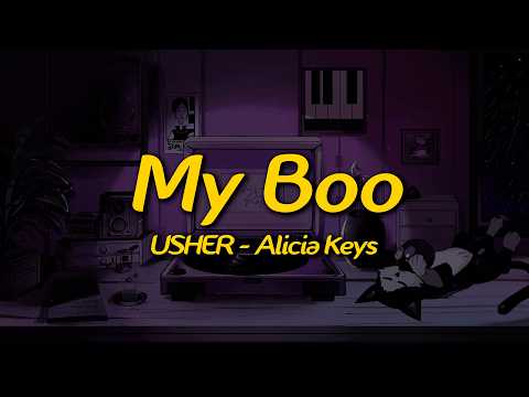 Usher - My Boo (Lyrics) ft. Alicia Keys thumbnail