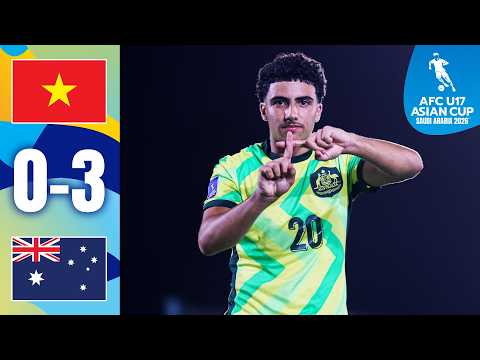 Australia march into SEMI-FINAL! | Vietnam - Australia | Highlights | AFC U17 Asian Cup™ thumbnail