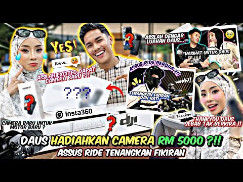 DAUS HADIAHKAN CAMERA RIDE MOTOR !! ASSUS RIDE UNTUK TENANGKAN DAUS !! NASIHAT ASSLAH UNTUK DAUS thumbnail