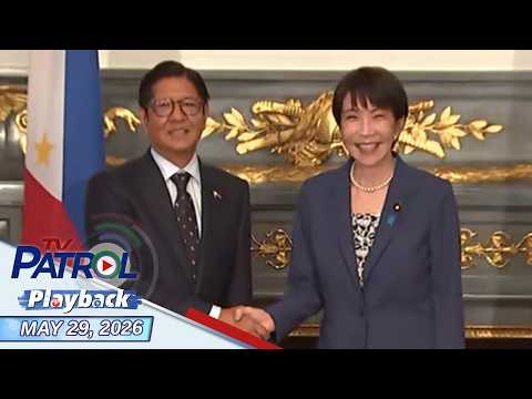 TV Patrol Playback | May 29, 2026 thumbnail