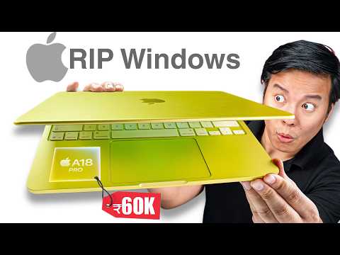 Apple Macbook Neo Unboxing & Test - Goodbye Windows Laptops? thumbnail