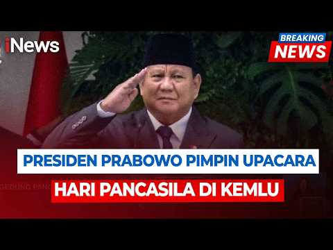 Presiden Prabowo Pimpin Upacara Hari Pancasila, Disambut Hormat Senjata | BREAKING NEWS thumbnail