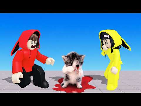 Yuta, Mio Dan Baby Celine Adopsi Kucing Kicau Mania Karena Tertabrak Mobil || ROBLOX thumbnail