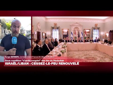 "Un cessez-le-feu qui fait office de test de l'autorité de l'État sur le Sud-Liban" • FRANCE 24 thumbnail