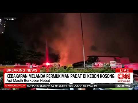 BREAKING NEWS Kebakaran Melanda Permukiman Padat di Kebun Kosong Kemayoran thumbnail